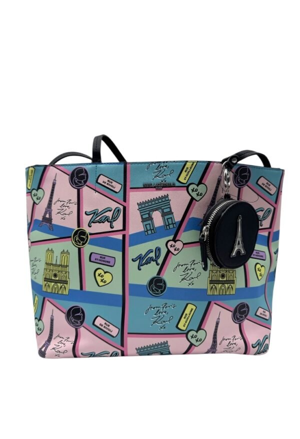 KARL LAGERFELD - TOTE STAMP PARIS